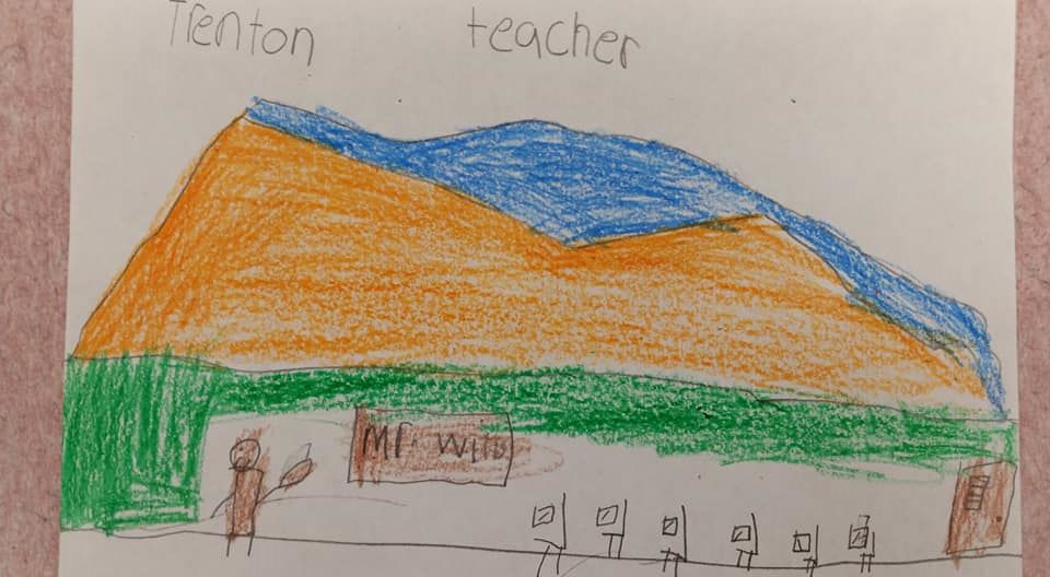 DrDHolt's tweet photo. @GHernandezJr Trenton, a first grade student in Ms. Cantor's class, would like to someday be a teacher! Any advice for Trenton? #MakeaChoiceWeek @EEMillerElem https://t.co/3FTmtzKNiT