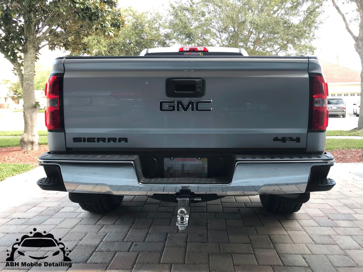 Exterior Detail on a GMC Sierra Truck for our Client from Wesley Chapel who is a Firefighter for Pasco County, Local 4420
#exteriordetail #detailing #mobiledetailer #wesleychapel #pascocountyfirefighter #pascocounty #local4420