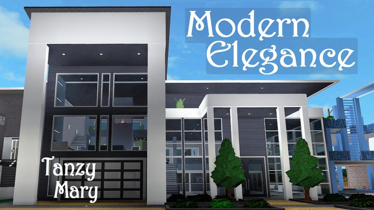 Roblox Bloxburg Houses Modern Family House