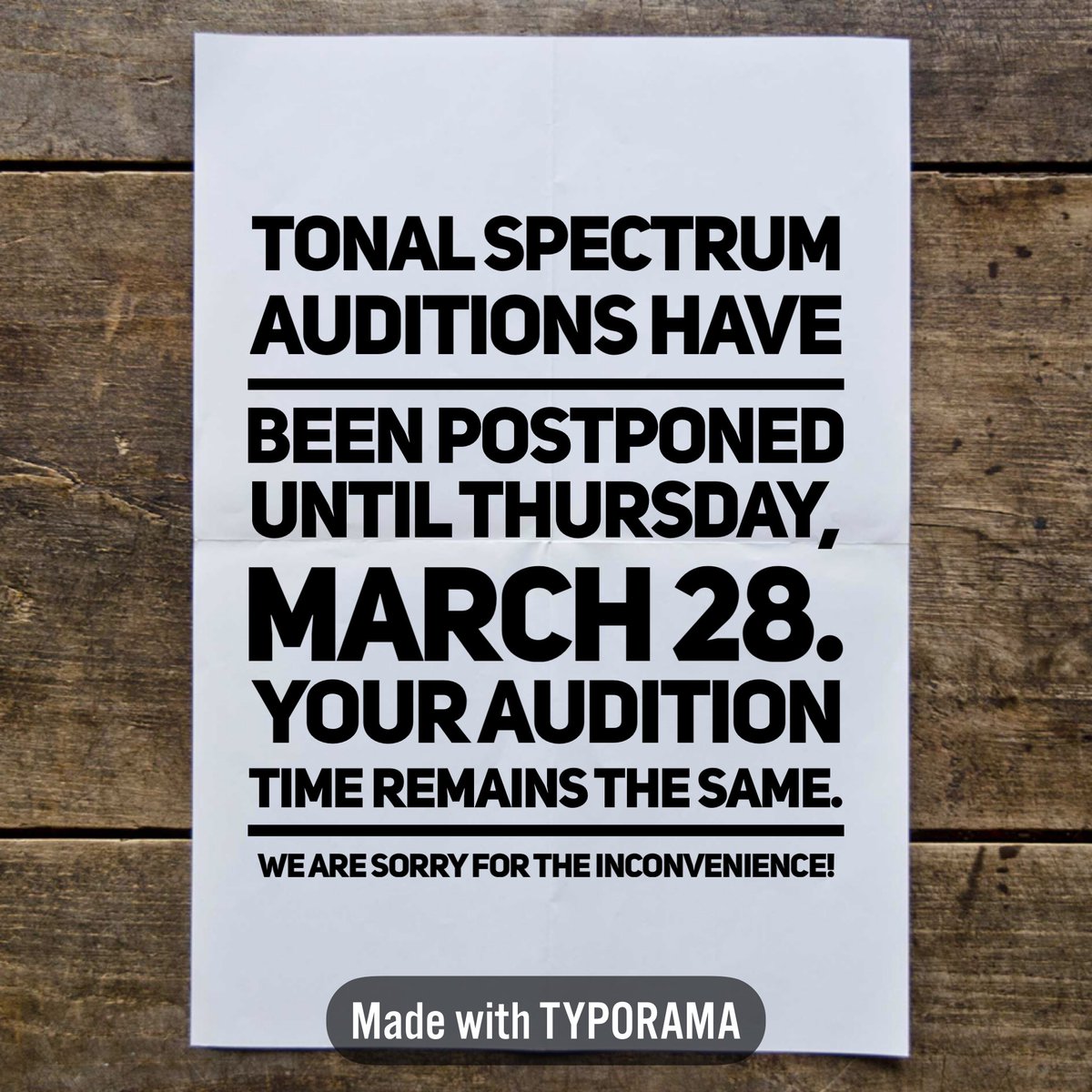 SpectrumTonal's tweet image. 👀👀👀 Email Miss Phil with questions!