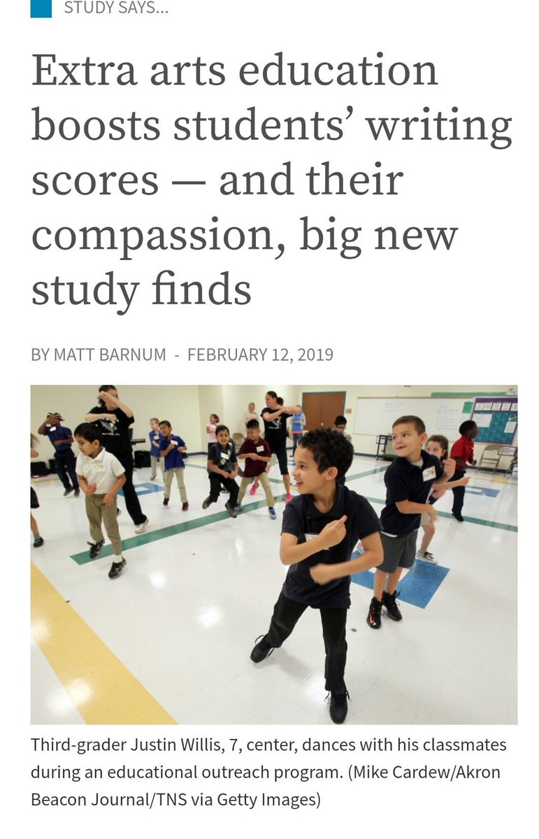 DCDanceArts's tweet photo. Check out this article by @Chalkbeat. We believe in arts and education working together to help young people grow! Check out this article by @Chalkbeat 

https://t.co/T6yyq1sraT https://t.co/NMDnv8lO4O