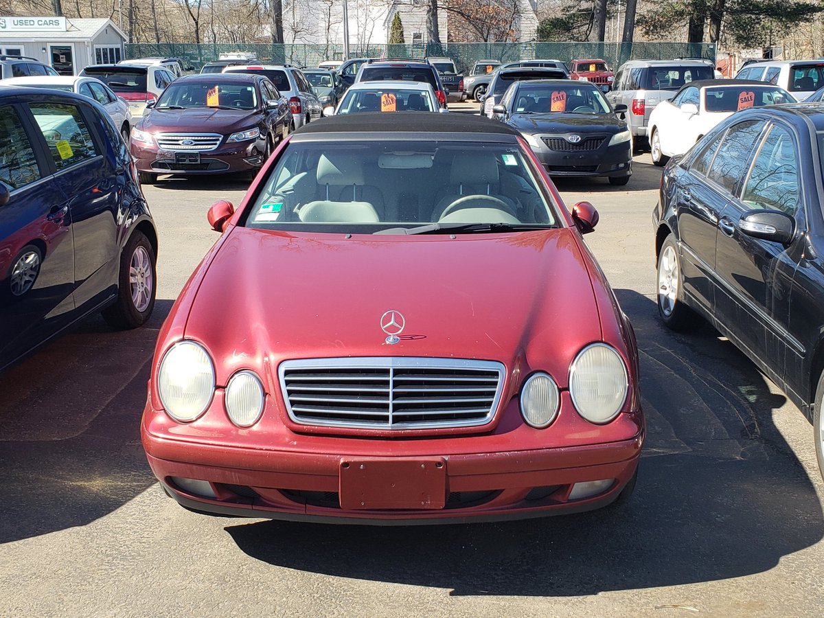 EverettsAuto's tweet photo. Always wanted a #MercedesBenz? Come check out this Mercedes CLK 320 Convertible in our used car lot! We also have plenty of other options as well here at Everett's so come on down! https://t.co/W57ihZF4G0