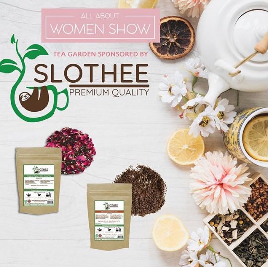 allaboutwmnshow's tweet photo. Meet @SlotheeCA The Official Tea Garden Sponsor! Slothee produces premium quality, all natural teas from farm to the cup. Indulge in a sample in our ambient tea garden, April 12-14 at the International Centre , Hall 6. #wholeleaftea #premiumtea #wellness  #women #AllAboutWomen https://t.co/WKwAc3uAjV