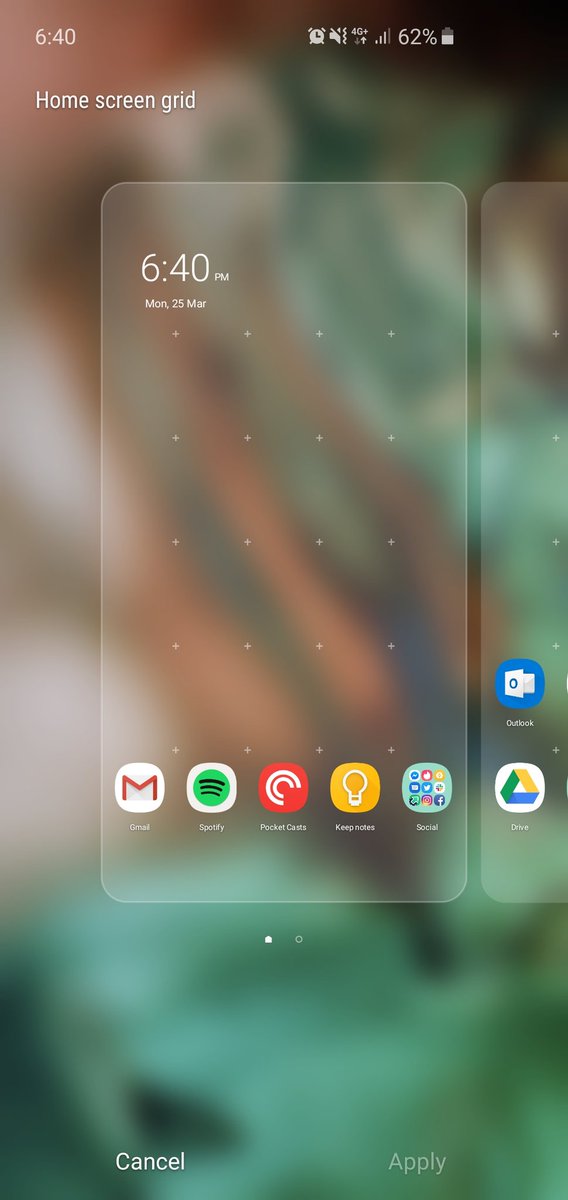 GrumpyConsumer's tweet photo. @SamsungHelpUK I've sent a message on explaining the problem. Another issue I've noticed is the home screen grid &amp; app screen grid settings are unable to be changed since the update - It won't let you choose another option or apply the change. Was this update rolled out too hastily? https://t.co/4S4uFGiwaa