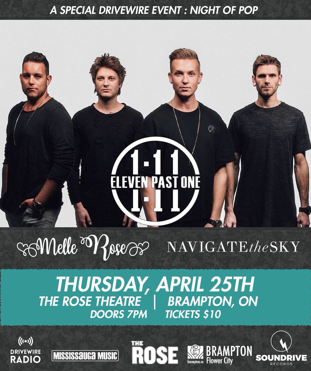 Eleven Past One tweet media