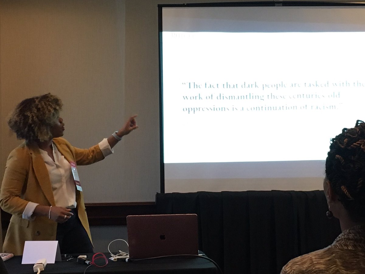 drsmithmacchia's tweet photo. @drporcher giving an engaging, honest talk on teaching while black #aabhe19 https://t.co/dtmGjrPkQu