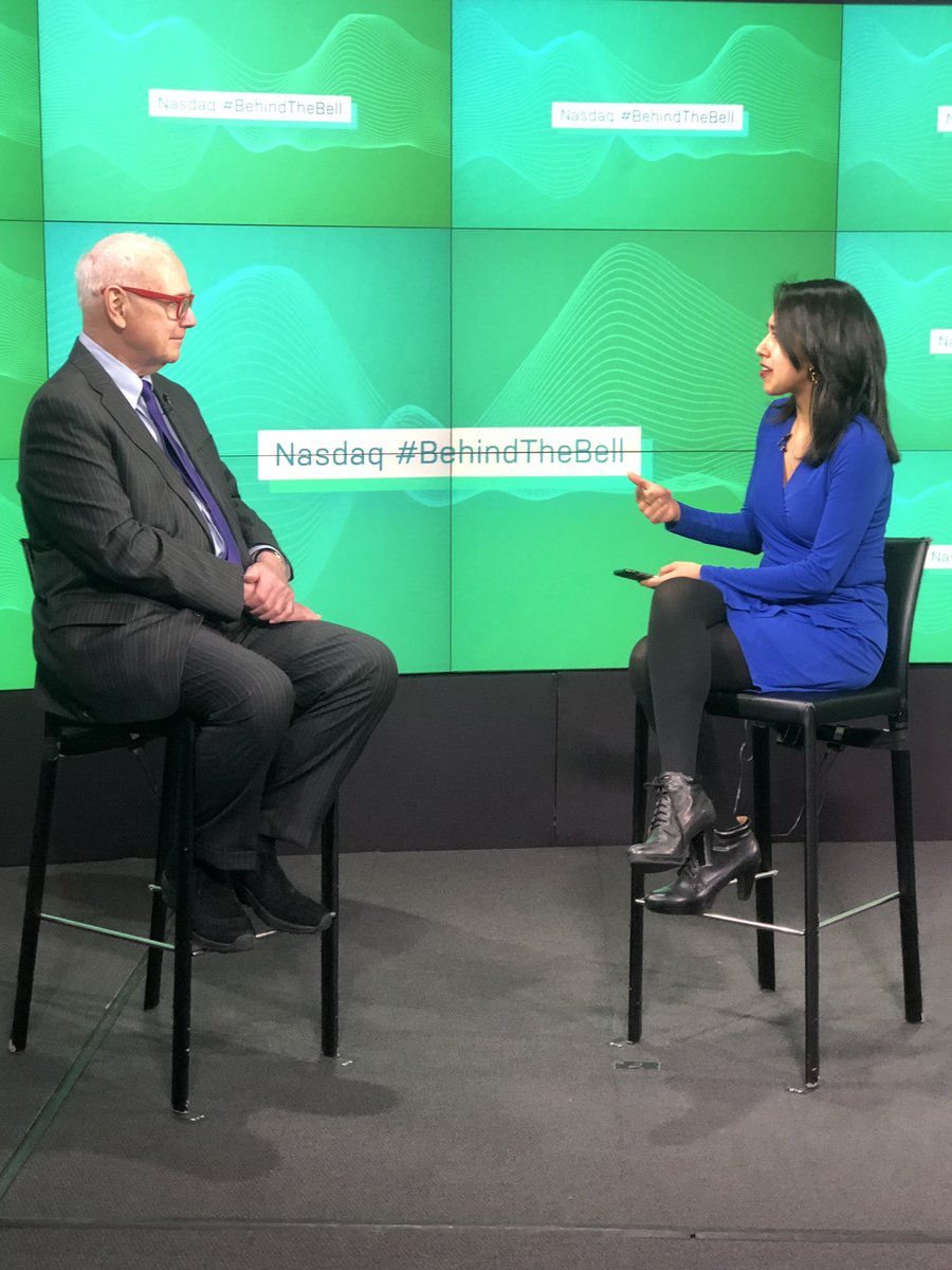 Our Co-Founder, <a href="/tkuczmarski/">Thomas Kuczmarski</a>, is LIVE right now on <a href="/Nasdaq/">Nasdaq</a>’s #BehindTheBell! Check out their Facebook page to tune in! #innovatechi #rewritingtomorrow