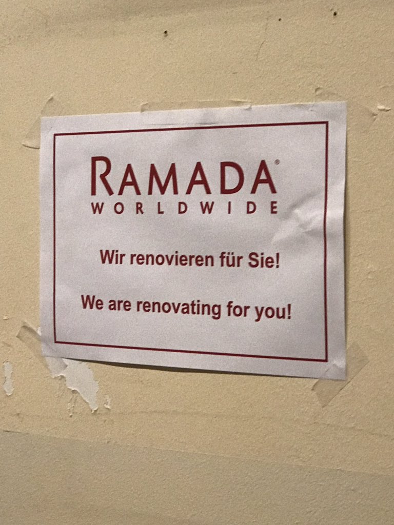 Ukken0033's tweet photo. Renovating @ramadahotels ? Probably better to demolish, how can you possibly charge what you do to stay here? 💩💩💩💩💩 https://t.co/Jx8JsIsuOj