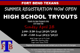 High School Tryouts fortbendtexans.com/clubs/1999/ann…