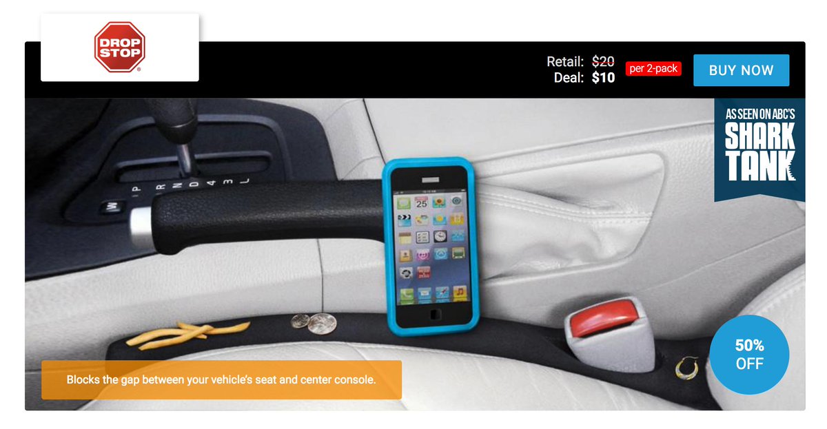 dropstop's tweet image. Anyone looking to get Drop Stop at half price?! Check us out on @ViewYourDeal where we are giving away our 2 pack at 50% off retail price! That means only $10.00 to keep you and your car that much cleaner AND safer on the roads!

viewyourdeal-buydropstop.com