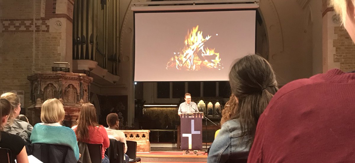 RisingBrookCYF's tweet photo. We’re at the @Youthscape X @stmellitus joint lecture tonight... Marooned on love island!  #SMCYS https://t.co/qq2yavDqSJ