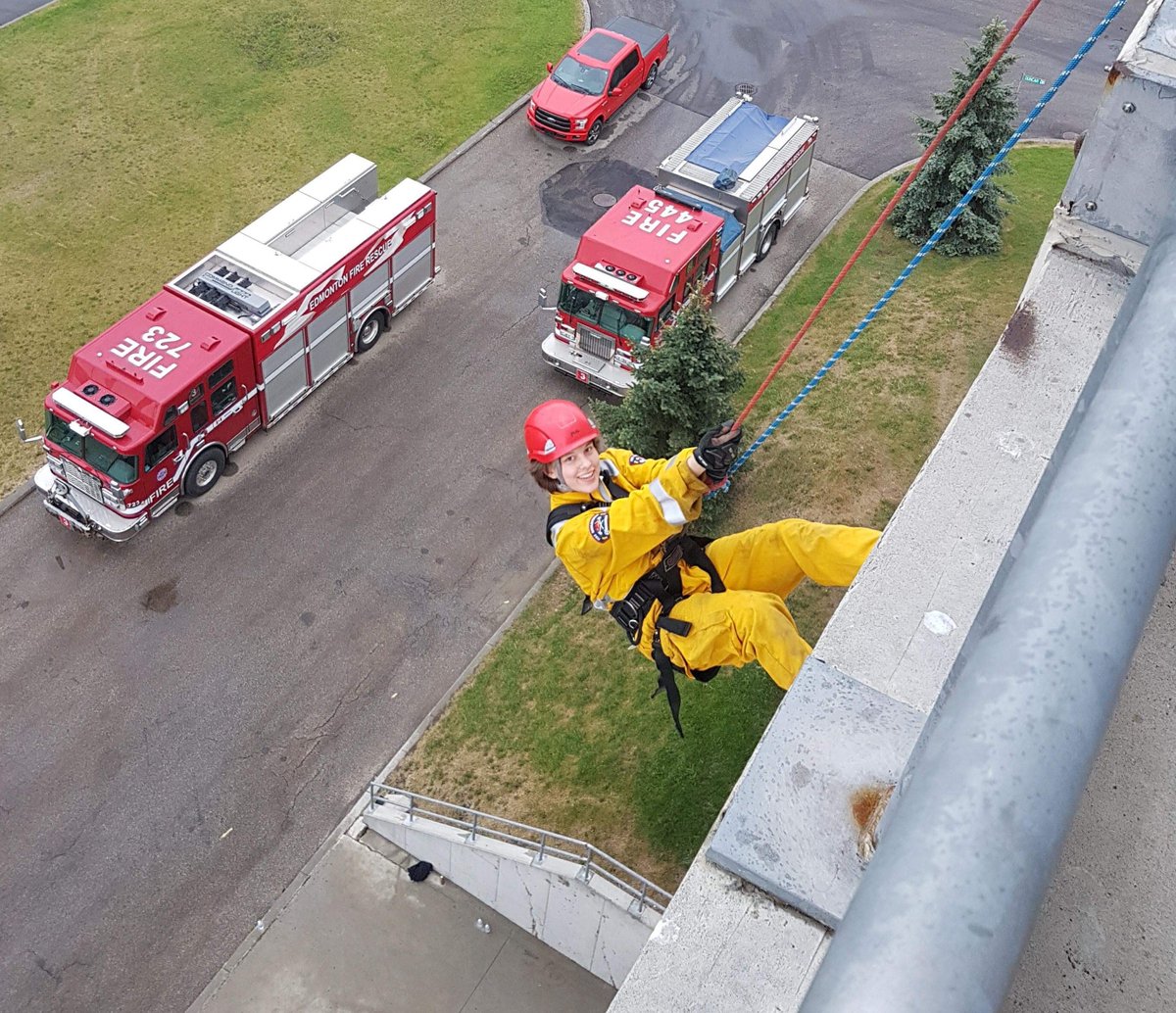 EdmontonFire's tweet photo. Are you a high school student interested in learning what it takes to be a firefighter? Applications to join our Fire Cadet Program open this April! 

For more information, visit https://t.co/aY3xBPJnVU. Many thanks to our #yegfirecadets sponsor, @ATCO! https://t.co/Urw6EK7HEW