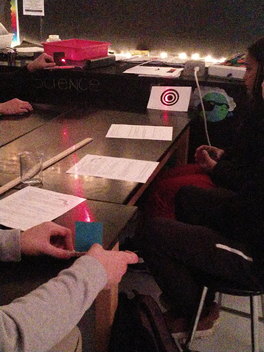 FrossJeanette's tweet photo. Laser Maze time. Exploring reflection of light waves. @GannonBMS #DolphinPride #MTPSpride https://t.co/bTLgbWiGwO