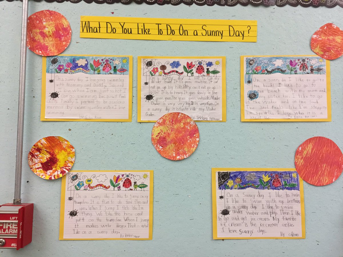 SSgrade1's tweet photo. Hoping for sunny days in First Grade!! #SunapeeCentral https://t.co/6hhvMG87cw