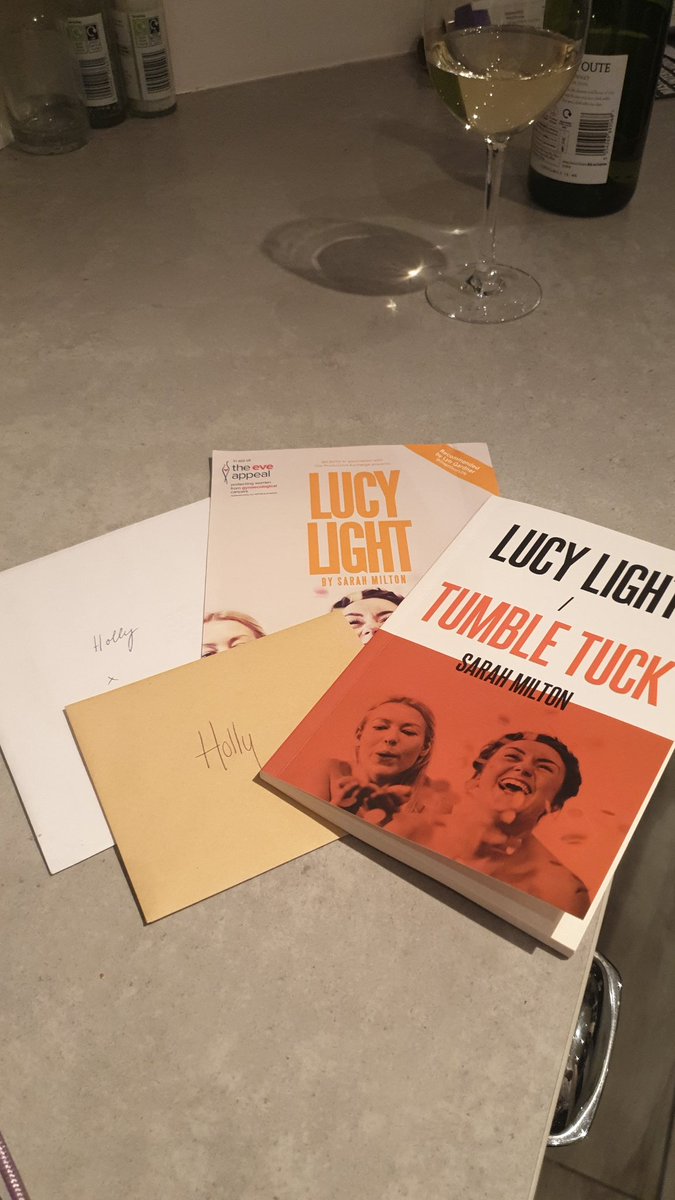 HJEllis93's tweet photo. What a delightful little parcel to receive on arriving home! Thank you lovely #LucyLight ladies! @_SarahMilton @Miss_EmmyRose @lauren__dickson @amyclark_7 https://t.co/kx5E8kll9F