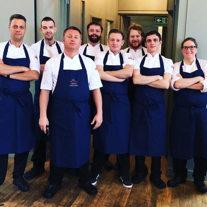 fullerscareers's tweet photo. Chef Jason "...I passed my BIIAB level 3 in kitchen management exam. I have been able to visit some of the most amazing @Fullers pubs and got meet our great suppliers. This topped off with meeting a great group of people makes it so much better!" #beproudofit #beachef https://t.co/9hz18yW1lF