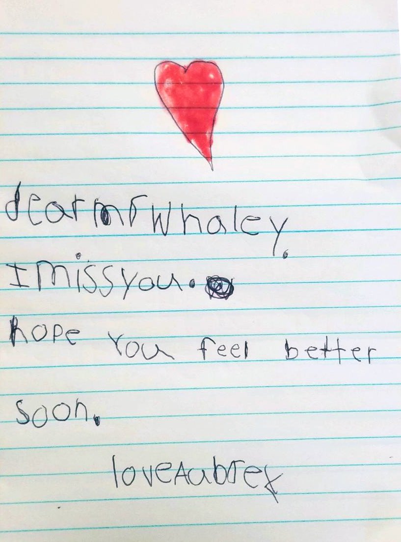 AuthorTomWhaley's tweet image. motivational texts from your kindergarteners are the best ❤️
#teachingrocks #mondaythoughts