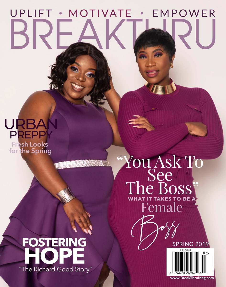 Breakthrum's tweet photo. Check out our new Spring '19 cover. New this issue: Pre Order your printed copy today..https://t.co/ykhPwshAX8…/spring-19-issue-printed-edit…

Photographer: Frank White
Designer: ThinkCreateBuild https://t.co/2tg0cM1HGC