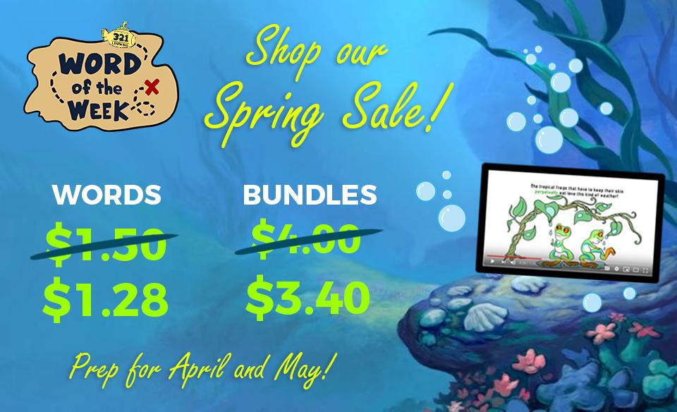 321Learning's tweet image. 🌻 #Spring has sprung! Prep your April and May months with our #vocabulary bundles - now on SALE until Thursday, March 28th! Don't miss your chance to stock up ---&amp;gt; teacherspayteachers.com/Store/321-Lear…