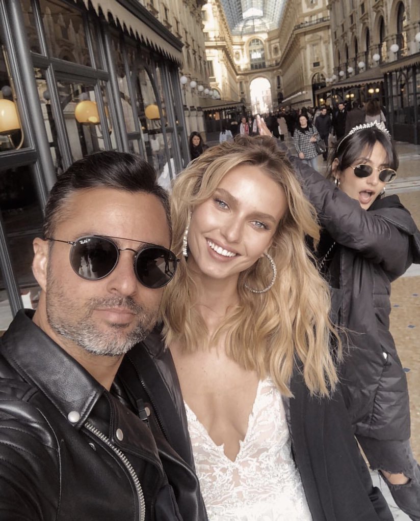 New <a href="/bertabridal/">BERTA</a> campaign #bts. #BertaMilano