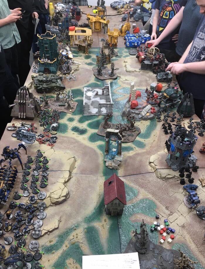 chryston40k's tweet photo. The Warhammer club is planning an Easter holiday visit to the Glasgow store for some painting workshops &amp; gaming. For any S4-S6 students who want to find out more, please come and see Dr Norris at 1pm during Tuesday lunchtime. https://t.co/aHkbL0GYkf