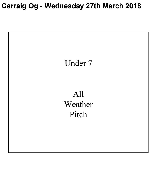 Carrigaline GAA tweet media