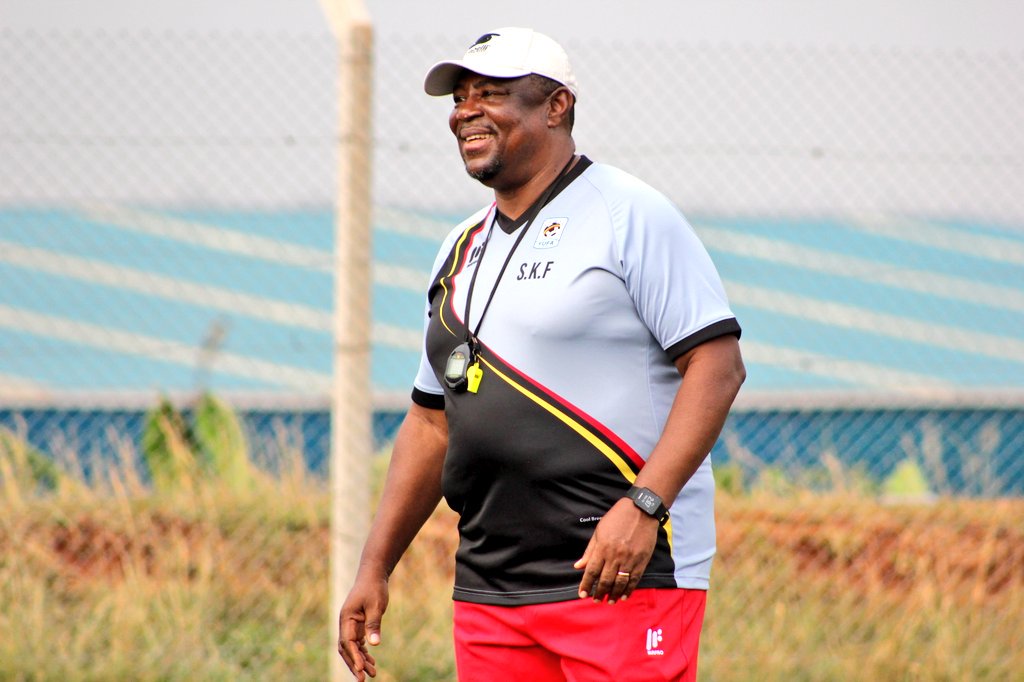 Photos: Coach Paa Kwesi Fabin begins work as Uganda U-17 head coach