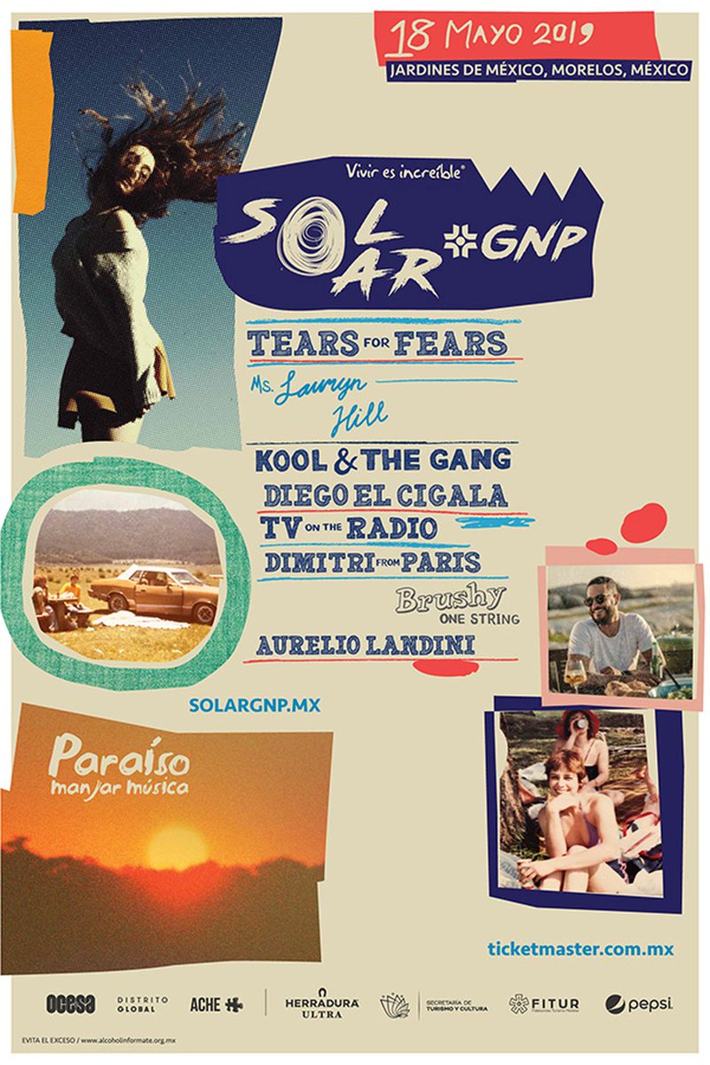 NeurotikPachuca's tweet photo. Seguro ya lo viste y si eres amantes de los #Clásicos, esto te va a interesar mucho.
Imagina ver a @MsLaurynHill @tearsforfears #KoolandtheGang, #DimitriFromParis y muchos más, eso solo lo puedes vivir en el @SolarGnp Festival.
#NeuroClassics #ClassicsLovers #SoySolar #SoyNK https://t.co/sHYkDzcVvL