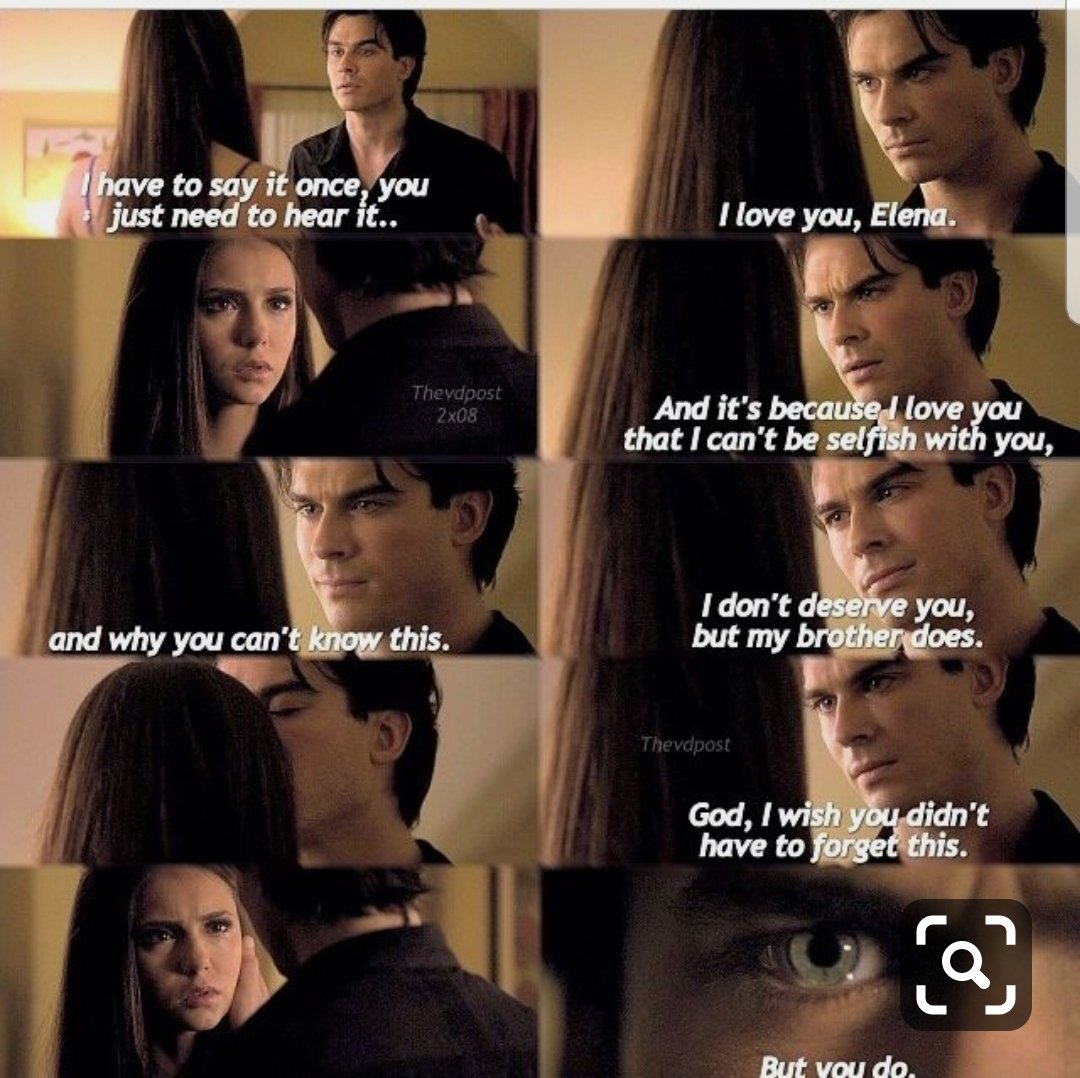 Definitely one of my fav Delena scenes #delena #thevampirediaries