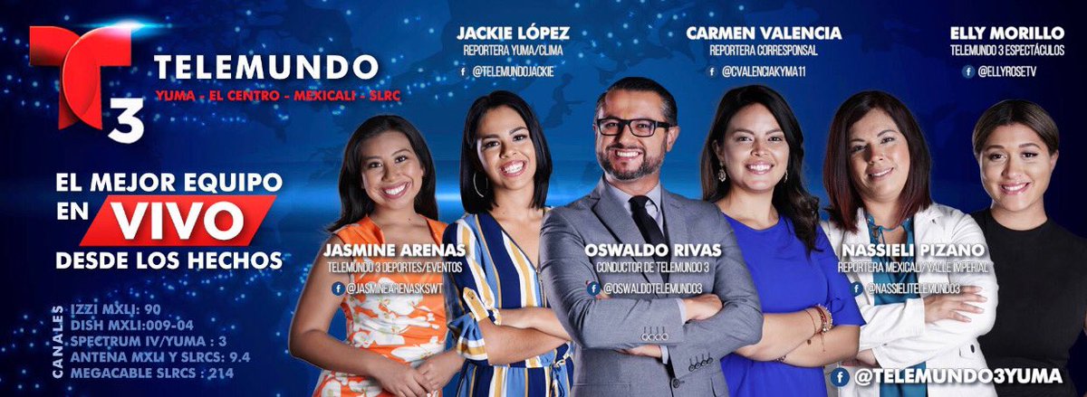 news_jackie's tweet photo. Comprometidos para servir a nuestra comunidad #Telemundo3 https://t.co/UlpVRWZ0o6