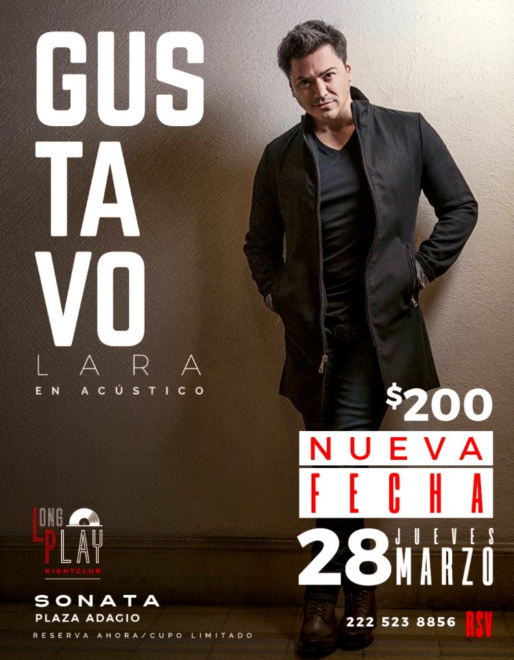 glaraoficial's tweet photo. Mi gente de #Puebla los espero este jueves 28 de marzo en el LONGPLAY SONATA en la Plaza Adagio 😃 https://t.co/0SdsG973W3
