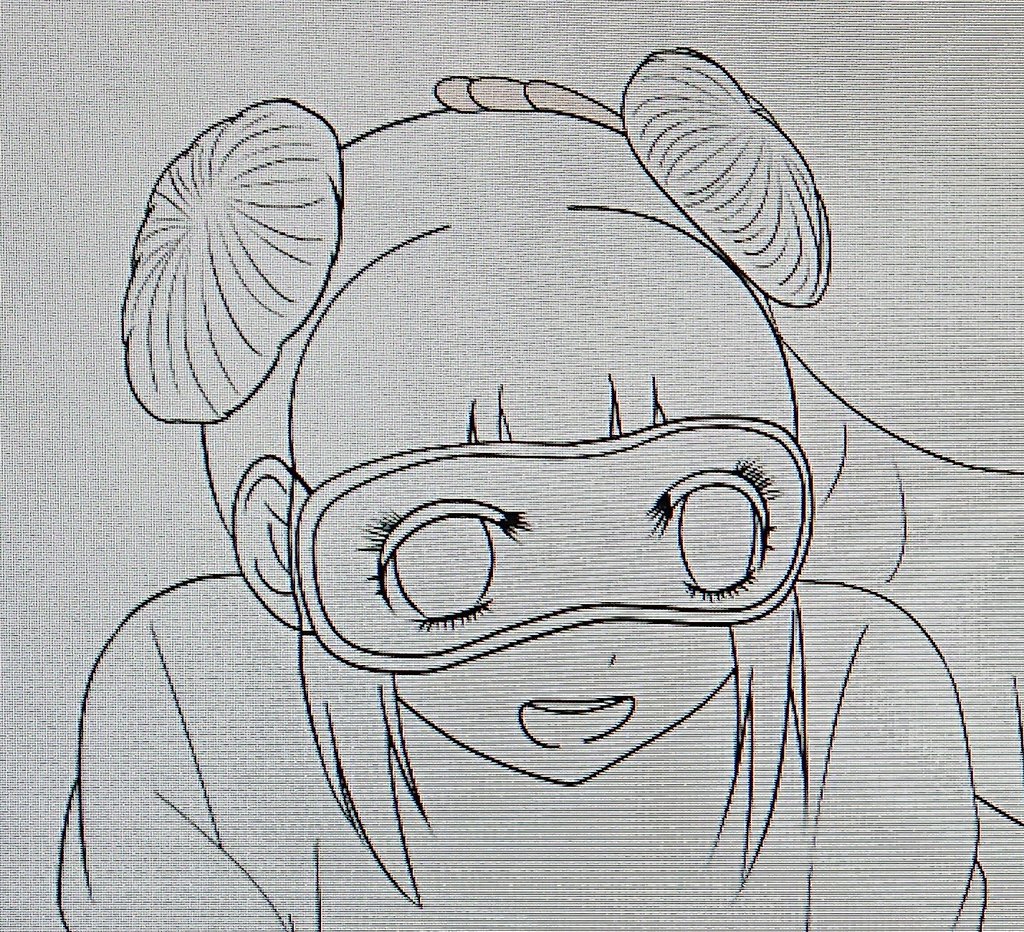 途中で止まっていたイラストを描きはじめました 
