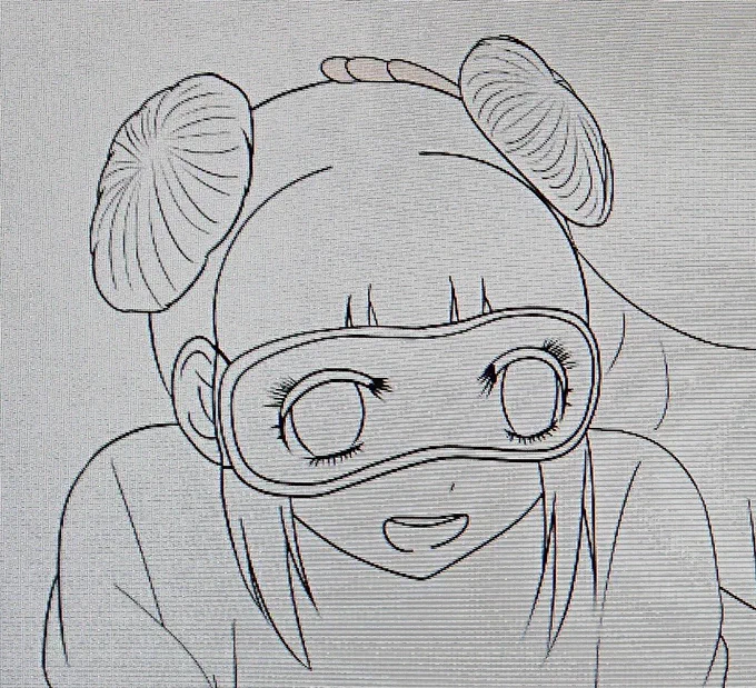 途中で止まっていたイラストを描きはじめました 