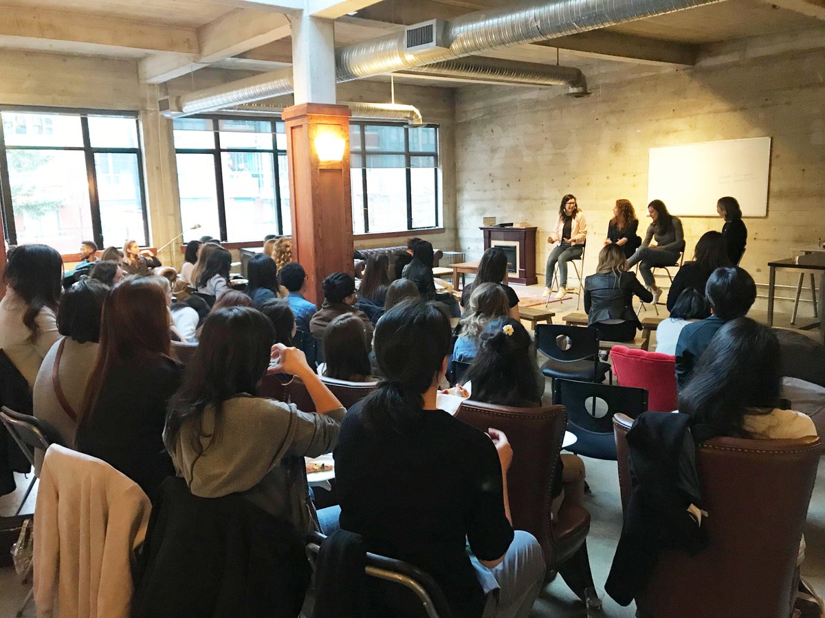 ElizabethRostad's tweet photo. Thank you to everyone that joined @LadiesThatUXvan for a great panel discussion featuring @lynseythornton, @alyseadlard, &amp; @yourpalsonja from the @Shopify team! #ladiesthatux #womenintech #paneldiscussions #ux #yvr https://t.co/jBZW6VzllS