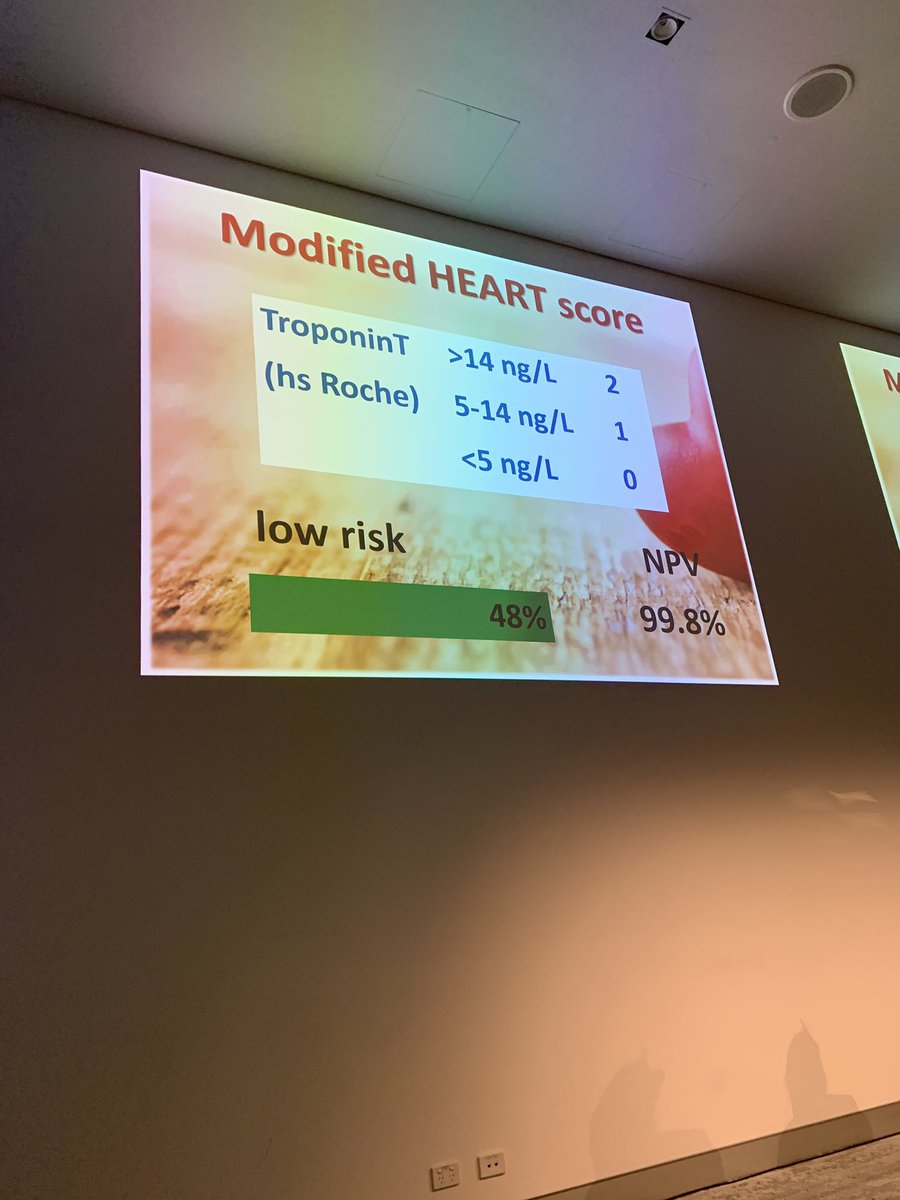 LWestafer's tweet photo. Modified HEART score with hsTN (redefining the T) looks super promising...identifying 50% of patients as low risk ...validation pending @barbrabackus #smacc #EMupdates https://t.co/IVBnnkGMgZ