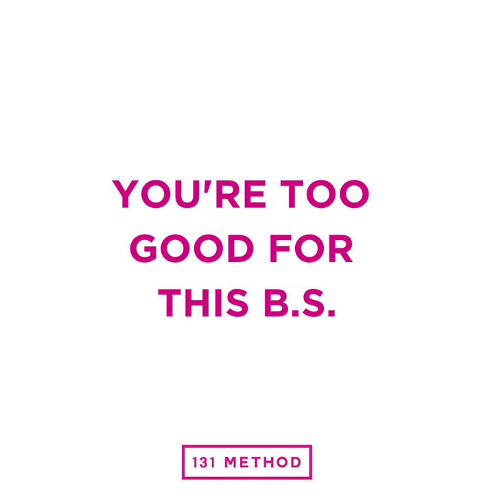 phaseitupby131's tweet photo. How we feel about the diet industry & its one-size-fits-all approach. Who's with us in the #131Movement?
You still have time to join this cycle!! Sign up before midnight & join us! https://t.co/dXv9HutR6w https://t.co/SXr26lXKDm