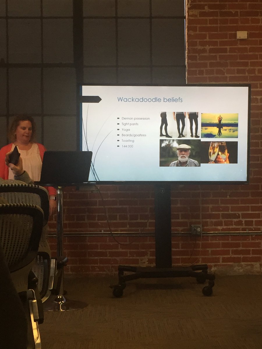 CodeForDenver's tweet photo. Here at #CodeForDenver’s #ProjectNight, we’re hearing about ExitPlan, a project that aims to connect people who have left cults with resources and support. https://t.co/gO9fhNaArA