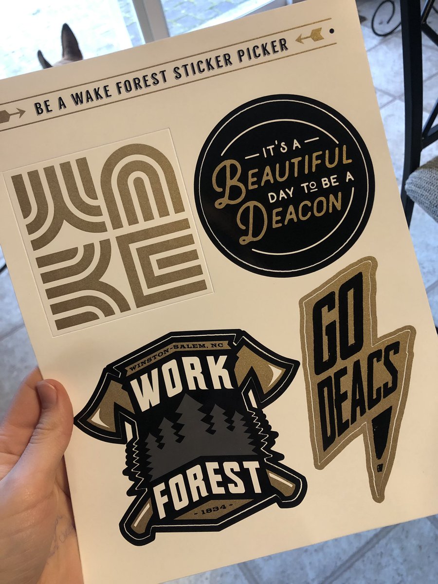 _ppaigge_'s tweet photo. Potential Demon Deacon!! Kinda screamed when I opened the mailbox to see the acceptance🖤💛 #WFU23 https://t.co/nHe8s4lDB7