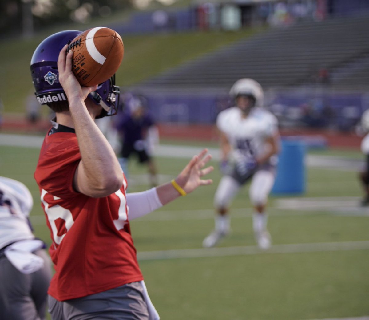 SFA_Football's tweet photo. We’re back! 🏈

 #AxeEm #BelieveInTheVision https://t.co/lbjWgQOOIw