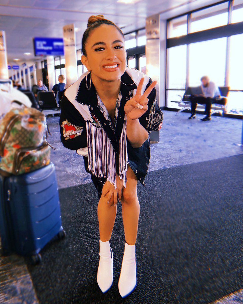 AllyBrooke's tweet photo. On the road again! Where am I off to next?? #LowKeyPromoTour https://t.co/LnFdXyJGX2