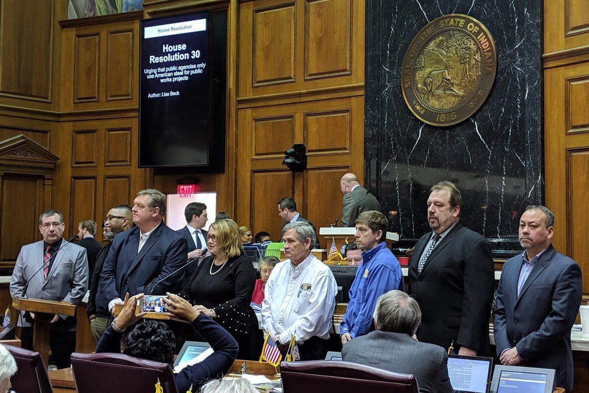 nwi's tweet photo. Use American steel in all public works projects, Indiana House urges: https://t.co/UyzkC2Bdd1 https://t.co/I6ajKzG6jz