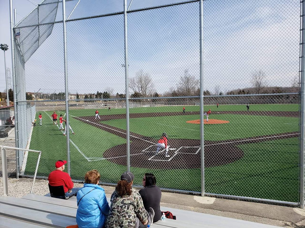 CoachJonHanson's tweet photo. Loved getting the team outside yesterday.  Our 14U players got some good reps in. The fields @Total_Baseball are always in great shape. #TheTotalTeam #TotalBaseball #SpringIsHere https://t.co/6piu3umLAA
