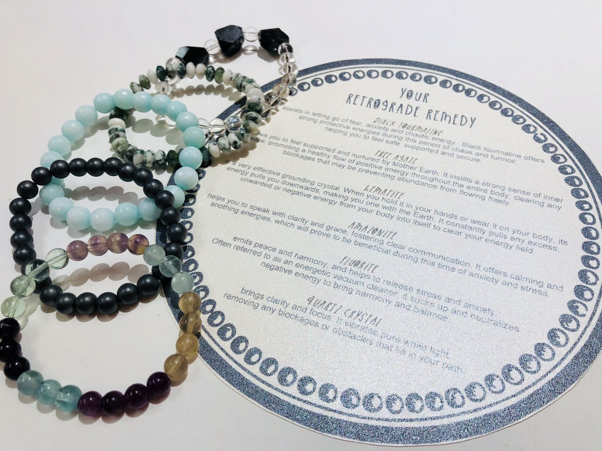 beadingdreams's tweet photo. Mercury is is retrograde, who else is feeling it? Time to load up on #tourmaline #agate #hematite #amazonite #fluorite and #quartz!
.
.
.
.
.
#mineralmonday #metaphysical #crystalgram #handmadedallas #diybling #beadingdreamsdallas #beadyourdreams https://t.co/teZnryOs0Y