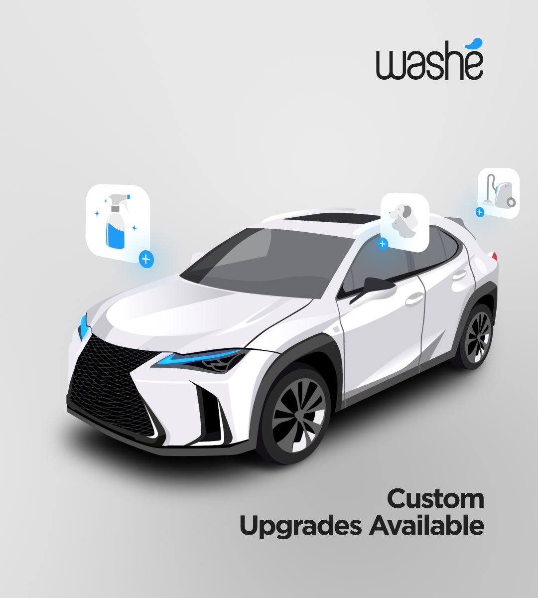 WasheApp's tweet image. Are you looking for something you don't see on our menu? Take a look at our custom update option!