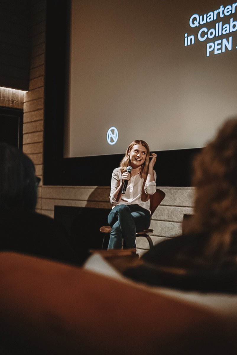 PENamerica's tweet photo. Thank you for joining us at @neueHouse for the spring launch of  #PENPresents with @quarterlifepoetry's Samantha Jayne in conversation  with @therebeccasun (@hollywoodreporter). Quarter Life Poetry is  premiering this spring on @fxnetworks! https://t.co/HJf24U8Xjj