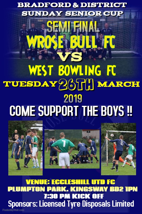 wbfcbenders's tweet photo. @wbfcbenders Biggest game in over 20 years tomorrow night @EccleshillUtdFC ground Plumpton Park..
We will have over 100 supporters coming to the game which is amazing for a Sunday Football team,👊👊
My boys will do me &amp; the club proud ⚽️⚽️⚽️💙💙💙 https://t.co/pBgT4APfLe