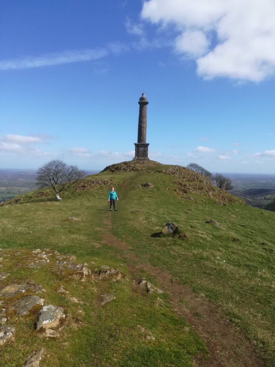 RKatajamaki's tweet photo. Rodney's pillar this morning #Wales #walking #fabviews #sunshine #spring https://t.co/lEAA7fXAy3