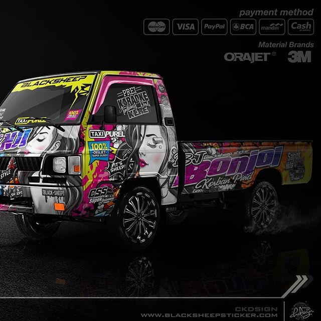 ckdsign's tweet photo. Decal kit Mitsubishi L300 korban purel
•
•
•
#mitsubishi #mitsubishil300 #sapek #sapekmania #l300modifikasi #l300pickupmodifikasi #l300indonesia  #decal #grunge #ladies #colorful #cuttingsticker #sticker #pickuphits #pickupbanyuwangi #mockup #photosh… https://t.co/MTMoyAkki6 https://t.co/Xq3TdqyuEI