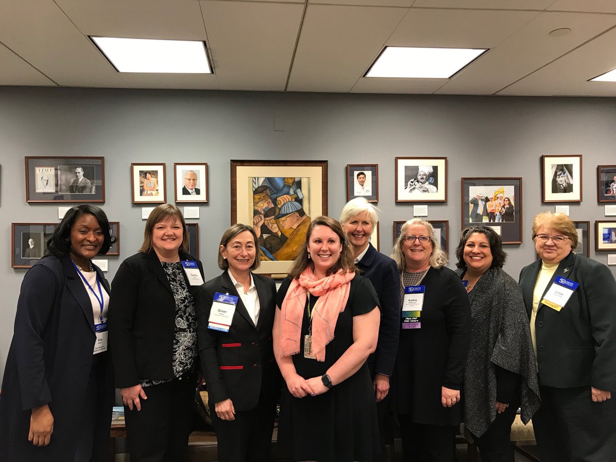 kmwillie's tweet photo. Capital Hilla visits @AACNursing @AACNPolicy https://t.co/mkl85jAW67