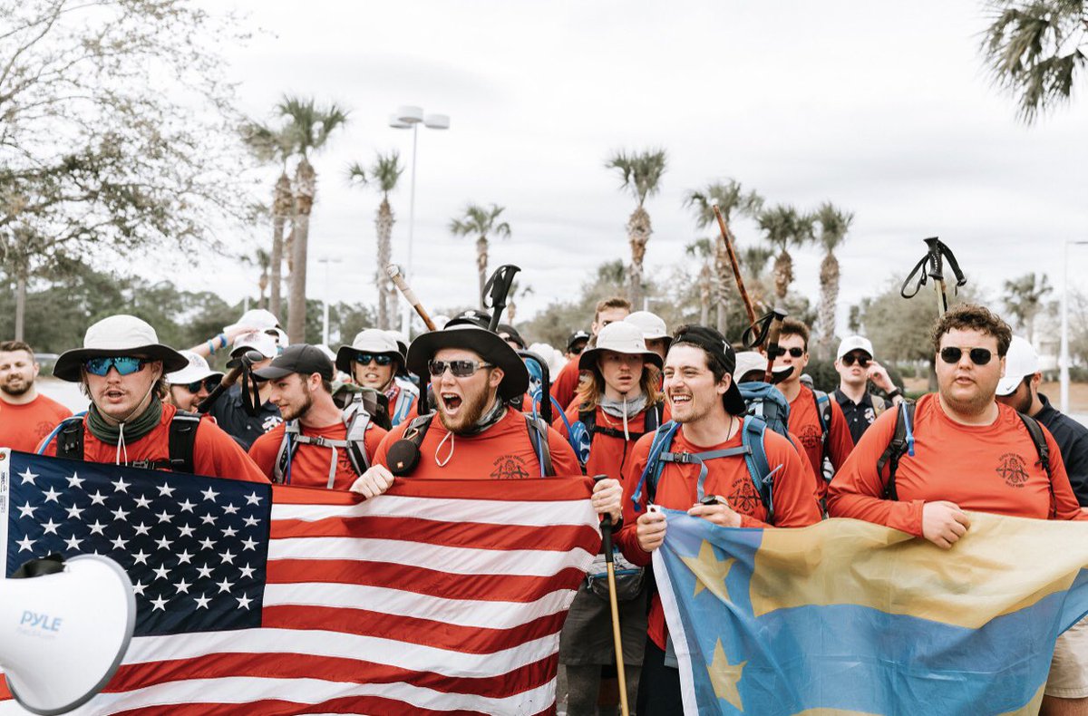 Our 10th year anniversary of “Walk Hard” was definitely the best yet! 128.3 miles walked, 36 men, 0 quitters, $71,000 raised.